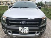 Bán ô tô Ford Ranger Wildtrak 2.2 AT đời 2014, màu bạc