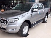 Bán Ford Ranger XLT 2.2MT 2 cầu mới 100% năm 2018, màu bạc, giá tốt. L/H 090.778.2222