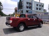 Bán Ford Ranger XLT 2.2MT 2 cầu mới 100% năm 2018, màu đỏ mận, giá tốt, L/H 090.778.2222