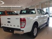 Bán Ford Ranger XLT 2.2MT 2 cầu mới 100% năm 2018, màu trắng, giá tốt. L/h 090.778.2222