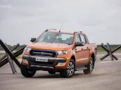 Bán Ford Ranger Wildtrak 3.2 2 cầu số tự động, màu cam, mới 100%, hỗ trợ trả góp, giá cạnh tranh