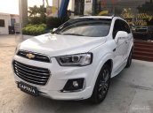 Bán xe Chevrolet Captiva LTZ 2018, màu bạc. Giảm ngay 40 triệu trong tháng 5/2018