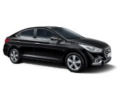 Bán xe Hyundai Accent đời 2018, màu đen, nhập khẩu, 499 triệu