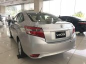 Bán xe Toyota Vios 1.5E CVT đời 2018, màu bạc