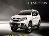 Cần bán xe Isuzu mu-X 3.0AT 2017, màu trắng, xe nhập