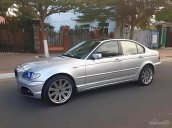 Cần bán gấp BMW 3 Series 318i đời 2002, màu bạc còn mới