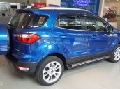 Bán Ford EcoSport 1.0 Ecoboost 2018, mới 100% màu xanh cửu long, giá cạnh tranh, hỗ trợ trả góp. L/H 090.778.2222