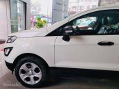 Bán Ford Ecosport bản Ambiente số sàn màu trắng mới 100%, hỗ trợ giá tốt nhất, trả góp