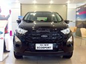 Bán Ford Ecosport bản Ambiente số tự động màu đen mới 100%, hỗ trợ giá tốt nhất. L/H 090.778.2222