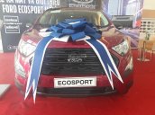 Bán Ford Ecosport bản Ambiente số tự động màu đỏ mận mới 100%, hỗ trợ giá tốt nhất. L/H 090.778.2222