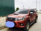 Bán Toyota Hilux 3.0G AT năm 2016, màu đỏ, nhập khẩu Thái số tự động, 800 triệu