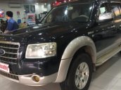 Cần bán gấp Ford Everest 2.5MT đời 2007, màu đen