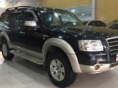 Cần bán gấp Ford Everest 2.5MT đời 2007, màu đen