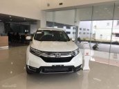 Honda Ô Tô Quảng Bình bán xe Honda CR V 1.5 Turbo đời 2018, màu trắng, ưu đãi lên đến 100 triệu. LH 0911.37.2939