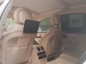 Bán Mercedes S400 sản xuất 2014, model 2015, màu trắng, nội thất kem