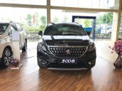 Peugeot Hải Phòng, khuyến mại khủng giá xe Peugeot 3008FL màu đen, hotline: 0123.815.1118