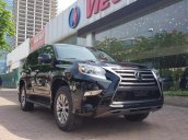 Bán Lexus Gx460 Luxury sản xuất 2018 màu đen, nội thất nâu, mới 100%