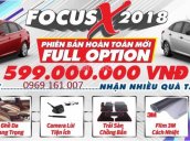 Ford Focus 2018 trả trước 120tr nhận xe, tặng gói phụ kiện DVD, camera, ghế da, film 3M, BHVC