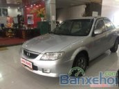 Cần bán lại xe Mazda 323 đời 2003, màu bạc