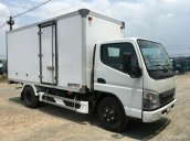 Bán xe Mitsubishi Canter Canter 4.7 năm sản xuất 2017, màu trắng. Tải trọng 1.9T lưu thông thành phố