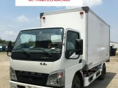 Bán xe Mitsubishi Canter Canter 4.7 năm sản xuất 2017, màu trắng. Tải trọng 1.9T lưu thông thành phố