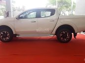 Bán Mitsubishi Triton 4x4 AT Mivec năm 2017, màu trắng, nhập khẩu 