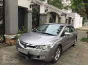 Cần bán Honda Civic AT 2.0 đời 2007, màu bạc