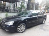 Cần bán Ford Mondeo 2.5V6 AT đời 2005 đèn hậu 2 vạch, đèn xi nhan trên gương, chính chủ, màu đen