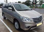 Bán em Toyota Innova 2014 mẫu mới số sàn, màu vàng cát