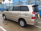 Bán em Toyota Innova 2014 mẫu mới số sàn, màu vàng cát