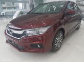 Bán Honda City CVT năm 2018, màu đỏ, giá 559tr