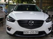 Bán Mazda CX-5 2.5AT màu trắng, số tự động, sản xuất 2017, chạy 2700km