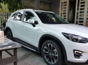 Bán Mazda CX-5 2.5AT màu trắng, số tự động, sản xuất 2017, chạy 2700km