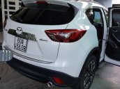 Bán Mazda CX-5 2.5AT màu trắng, số tự động, sản xuất 2017, chạy 2700km