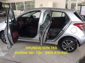 Hyundai Sơn Trà - Hyundai Đà Nẵng cần bán xe Hyundai i10 đời 2018, số sàn chạy dịch vụ Grab màu bạc, xe nhập