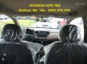 Hyundai Sơn Trà - Hyundai Đà Nẵng cần bán xe Hyundai i10 đời 2018, số sàn chạy dịch vụ Grab màu bạc, xe nhập