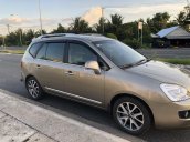 Bán Kia Carens S 2.0MT màu vàng cát, số sàn, sản xuất 2014, đi đúng 19000km