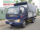 Bán gấp xe tải Jac 2.4 tấn, chỉ cần trả trước 50tr nhận xe, tặng trước bạ