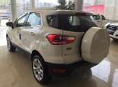 Bán Ford Ecosport Trend AT 2018 màu trắng, bán tại Ford An Đô, hỗ trợ trả góp thủ tục nhanh gọn