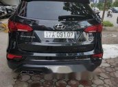 Cần bán lại xe Hyundai Santa Fe 2.2 sản xuất 2017, màu đen, giá tốt