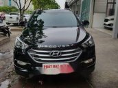 Cần bán lại xe Hyundai Santa Fe 2.2 sản xuất 2017, màu đen, giá tốt