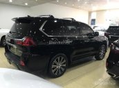 Bán Lexus LX 570 Mỹ sản xuất 2018 màu đen, nội thất nâu da bò, lh 0904927272