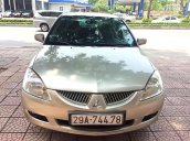 Salon bán Mitsubishi Lancer 1.6 GLX AT 2004, màu vàng cát