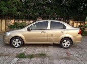 Cần bán gấp Daewoo Gentra đời 2009, màu cát vàng