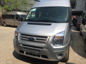 Bán xe Ford Transit, bản tiêu chuẩn màu bạc, hỗ trợ trả góp tại Thái Bình