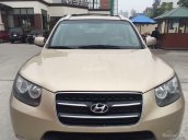 Cần bán xe Hyundai Santafe 2009 số sàn, máy xăng, màu vàng cát