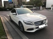 Bán Mercedes Benz C200 màu trắng, sản xuất 2015, biển Hà Nội