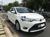 Bán Toyota Vios E sản xuất 2016, màu trắng số sàn