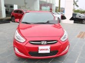 Cần bán gấp Hyundai Accent 1.4AT sản xuất năm 2014, màu đỏ, giá tốt