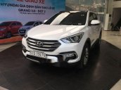 Cần bán Hyundai Santa Fe năm sản xuất 2018, màu trắng, giá tốt